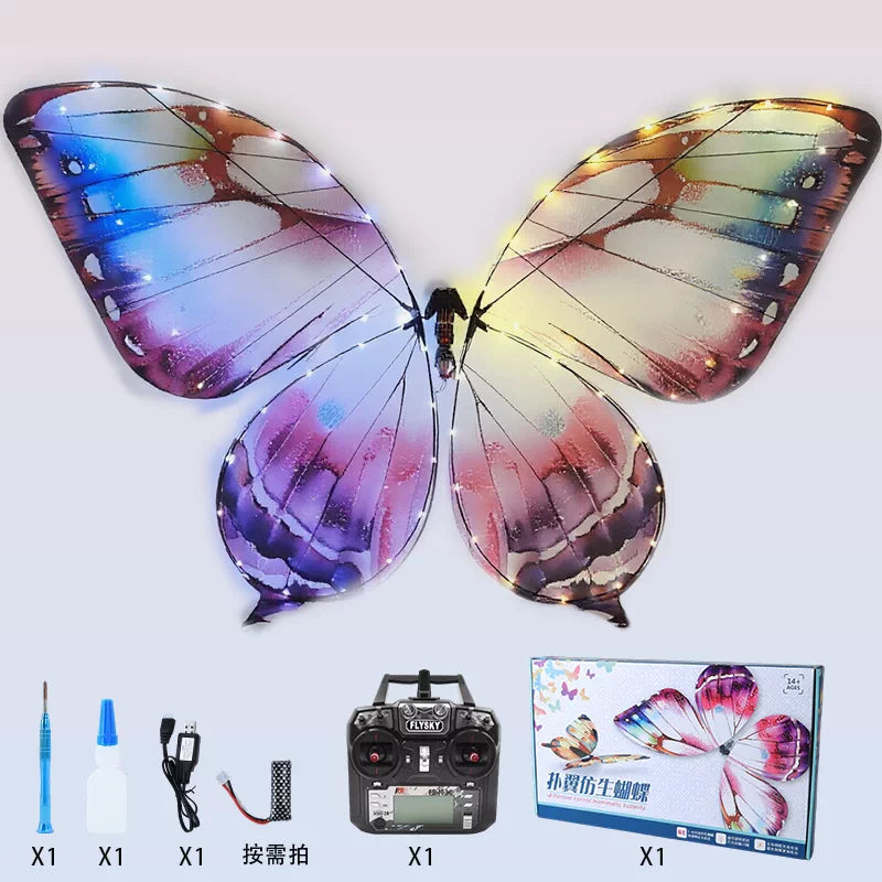 Fourth-Generation Bionic Butterfly Flapping-Wing RC Flyer - 05