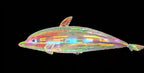 Multicolor dolphin blimp product view