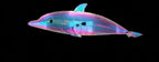 Luminous dolphin blimp product view